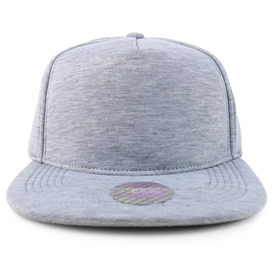 Trendy Apparel Shop XXL Oversize Flatbill Structured Foam Snapback Cap