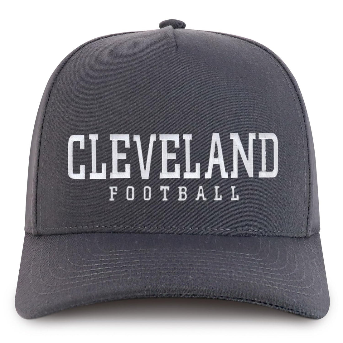 Trendy Apparel Shop Cleverland Embroidered 5 Panel Structured Baseball Cap