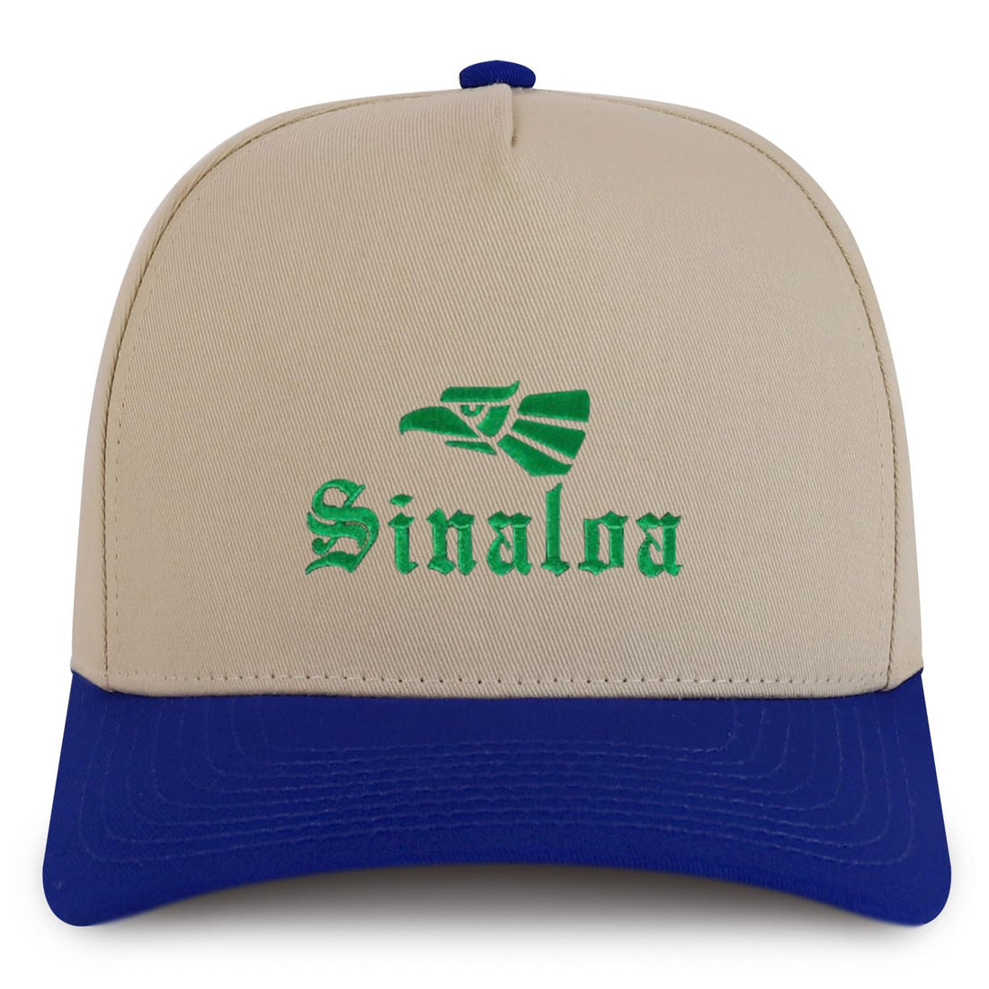 Trendy Apparel Shop Sinaloa City of Mexico Embroidered 5 Panel Structured Baseball Cap