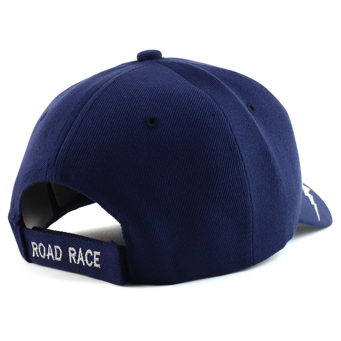 Trendy Apparel Shop Road Race 3D Embroidered USA Race Flag Baseball Cap