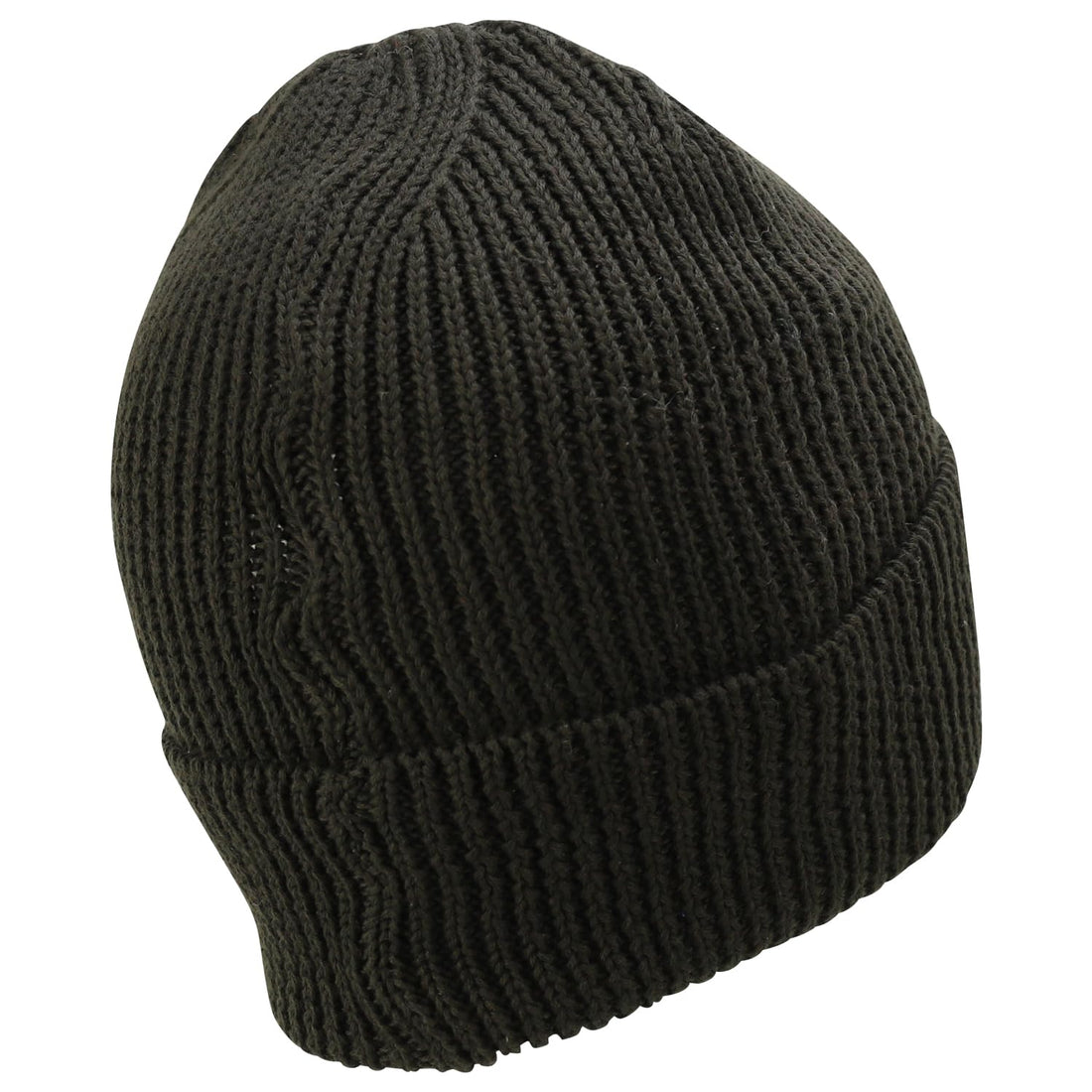 Trendy Apparel Shop Stretchy Cotton Knitted Cuff Beanie Hat