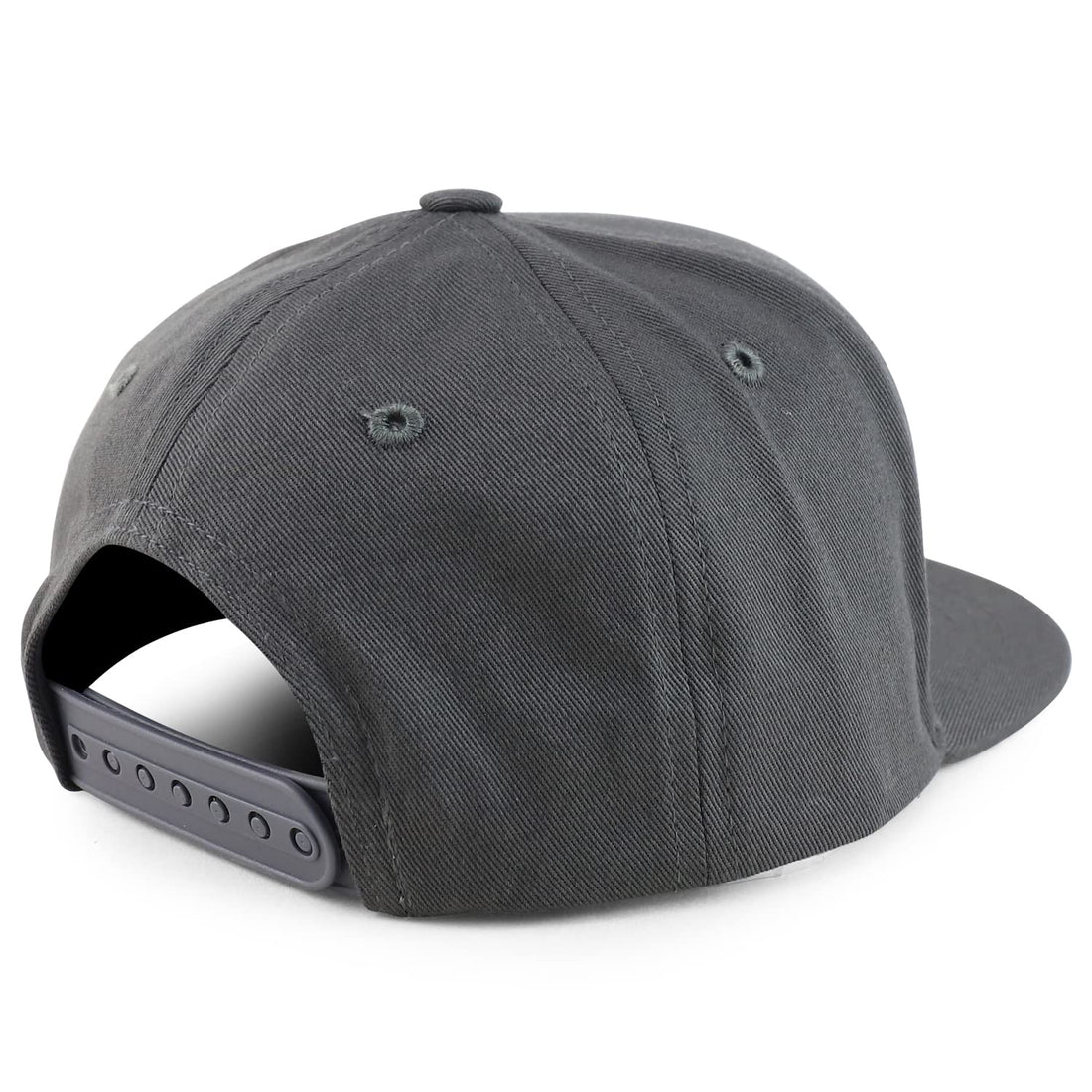 Trendy Apparel Shop Infant Plain Structured Soft Brushed Cotton Flatbill Snapback Baseball Cap
