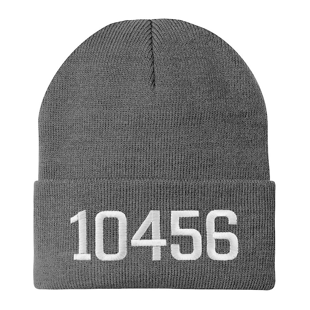 Trendy Apparel Shop 10456 Bronx NY Old English Embroidered Long Cuff Beanie