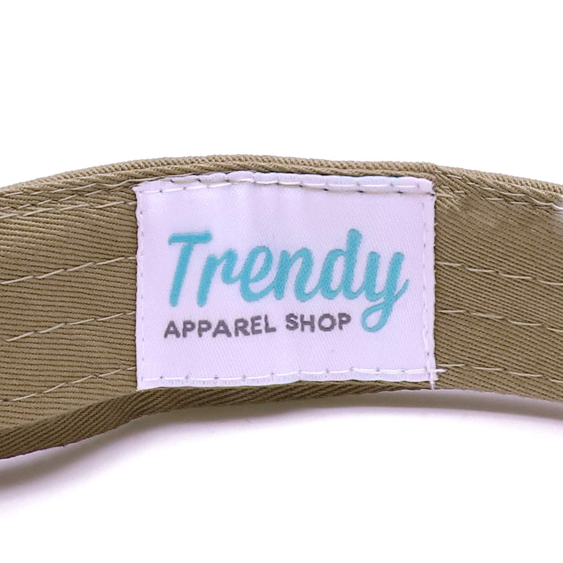 Trendy Apparel Shop Infant Size Adjustable Summer Visor Cap