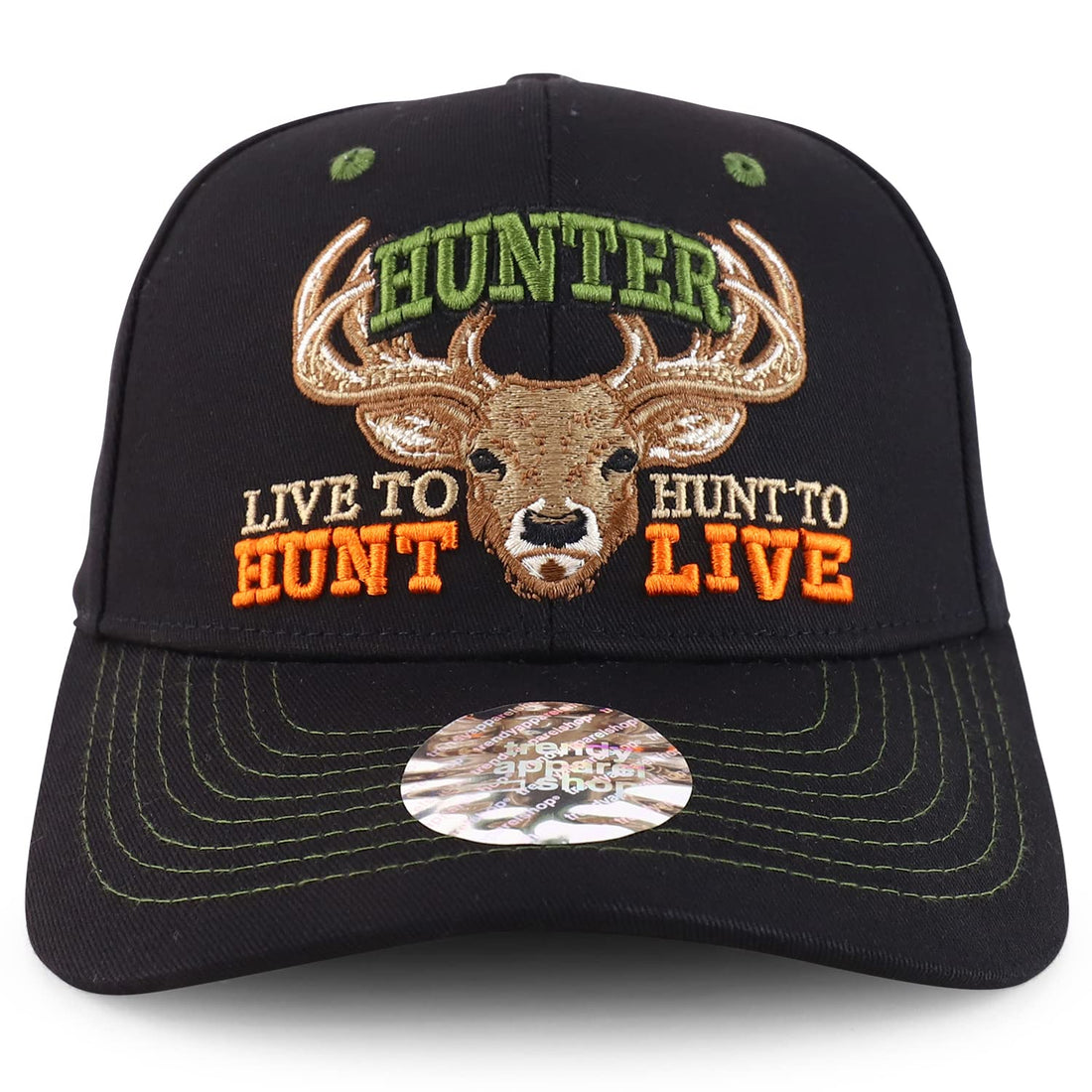 Trendy Apparel Shop Hunting Fishing Embroidered Adjustable Baseball Cap