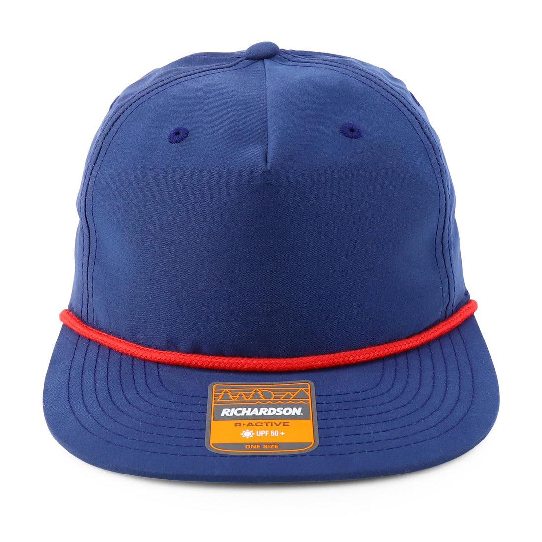 Trendy Apparel Shop UPF 50 Unstructured 5 Panel Flatbill Golf Snapback Cap
