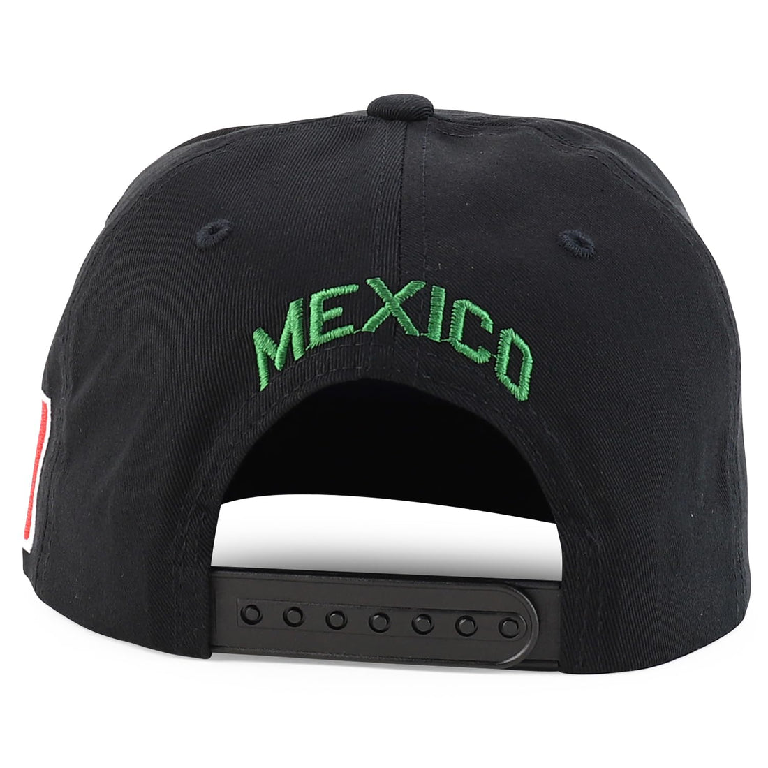 Hecho En Mexico Eagle 3D Embroidered Flat Bill Snapback Cap