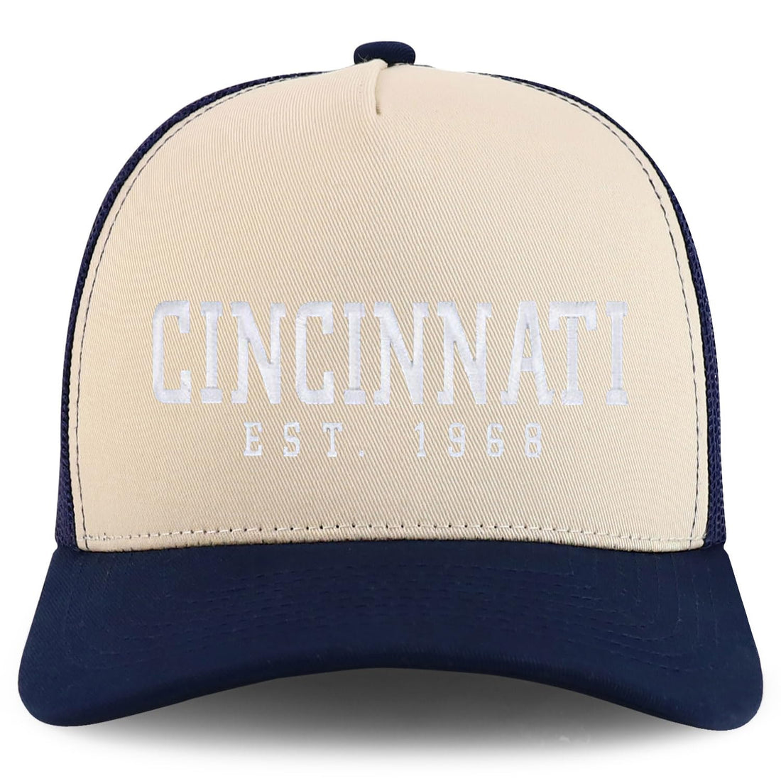Trendy Apparel Shop Cincinnati Est.1968 Embroidered 5 Panel Snapback Trucker Cap