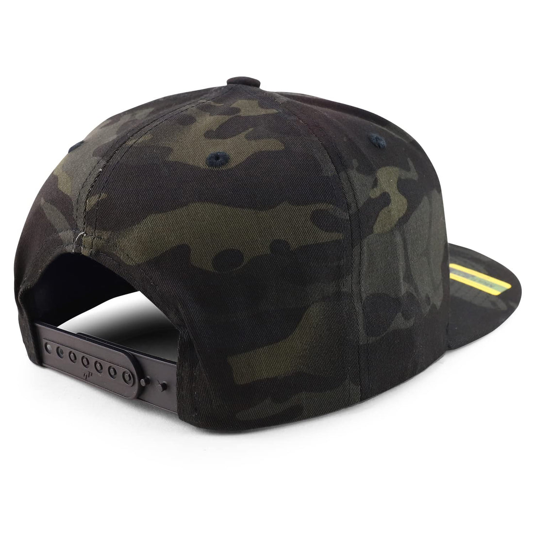 Trendy Apparel Shop Ukrainian National Symbol Embroidered Flatbill Snapback Cap