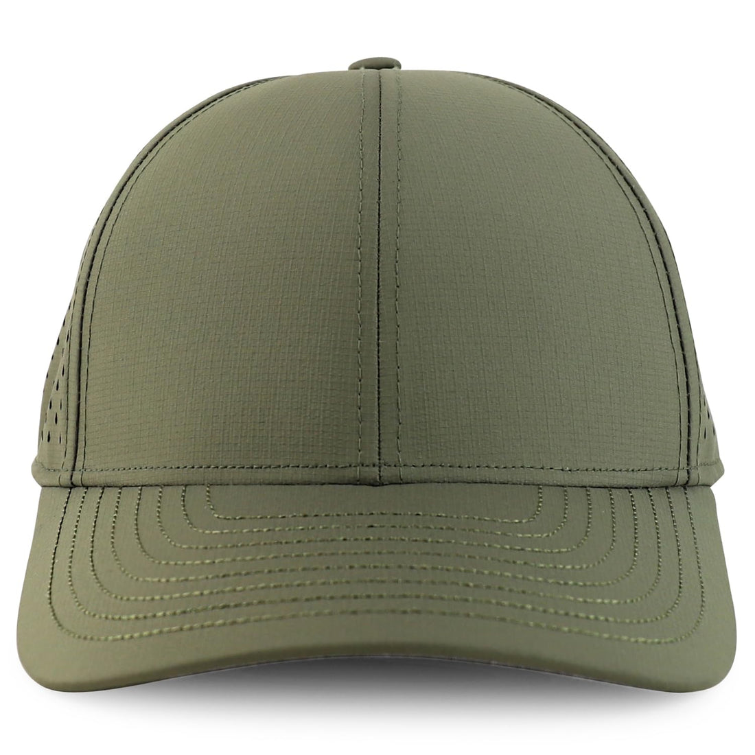 Trendy Apparel Shop Oversize XXL Laser Cut Holes Back Performance Snapback Ball Cap