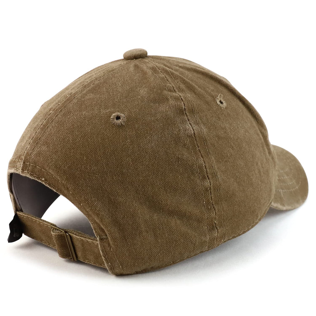 Trendy Apparel Shop Plain Unisex Unstructured Pigment Dyed Washed Baseball Cap