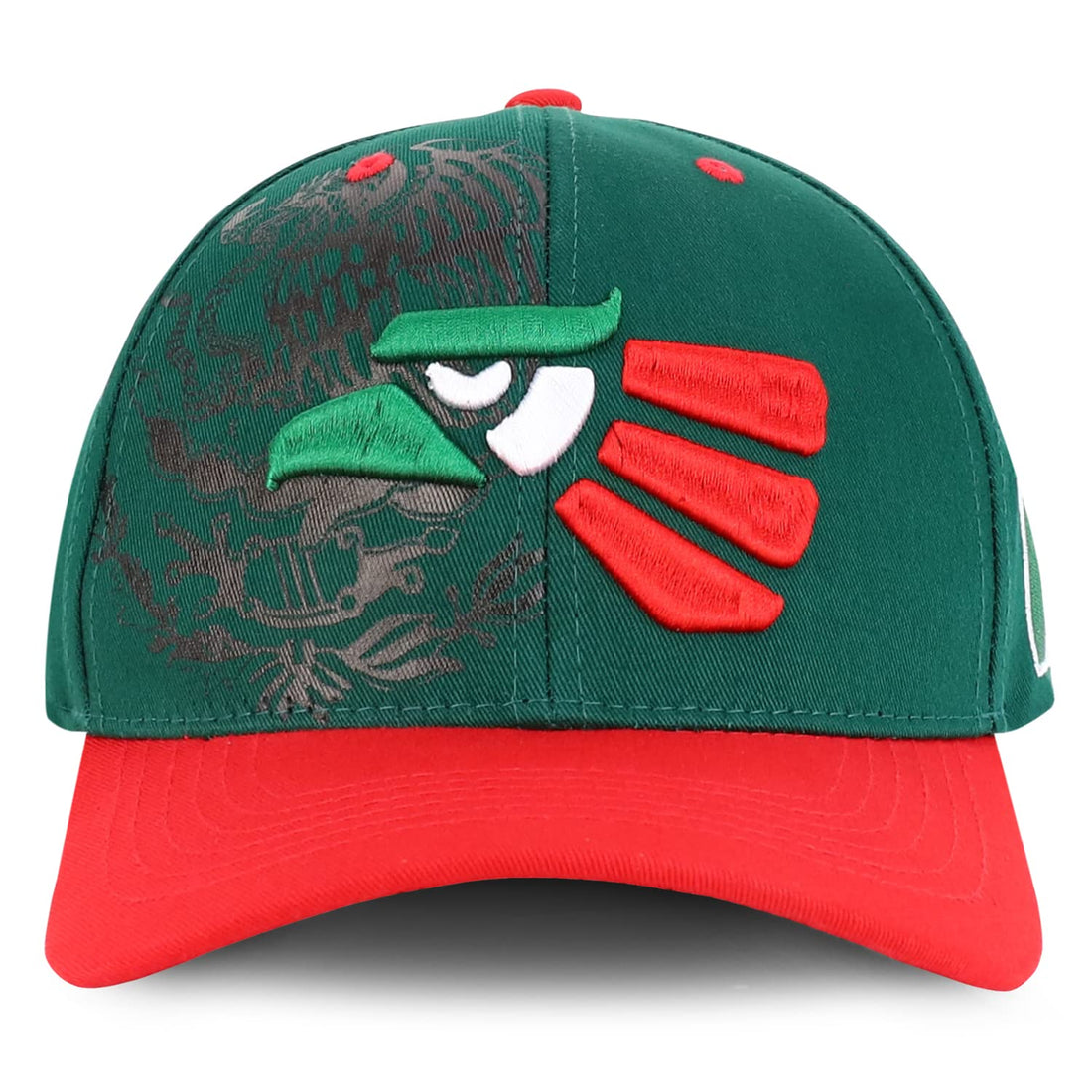 Trendy Apparel Shop XXL Hecho En Mexico Eagle 3D Embroidered Structured Baseball Cap