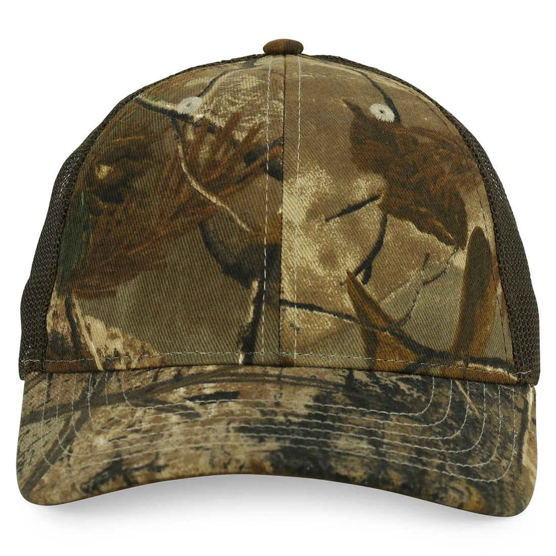 Trendy Apparel Shop Hunting Camouflage Adjustable Mesh Back Tucker Cap