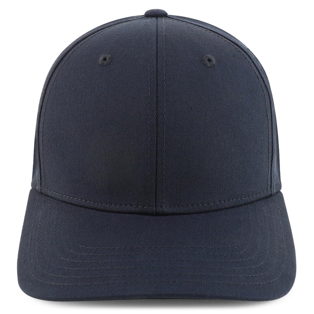 Trendy Apparel Shop Oversize XXL 6 Panel Structured Curved Bill Stretchy Fitted Ball Cap