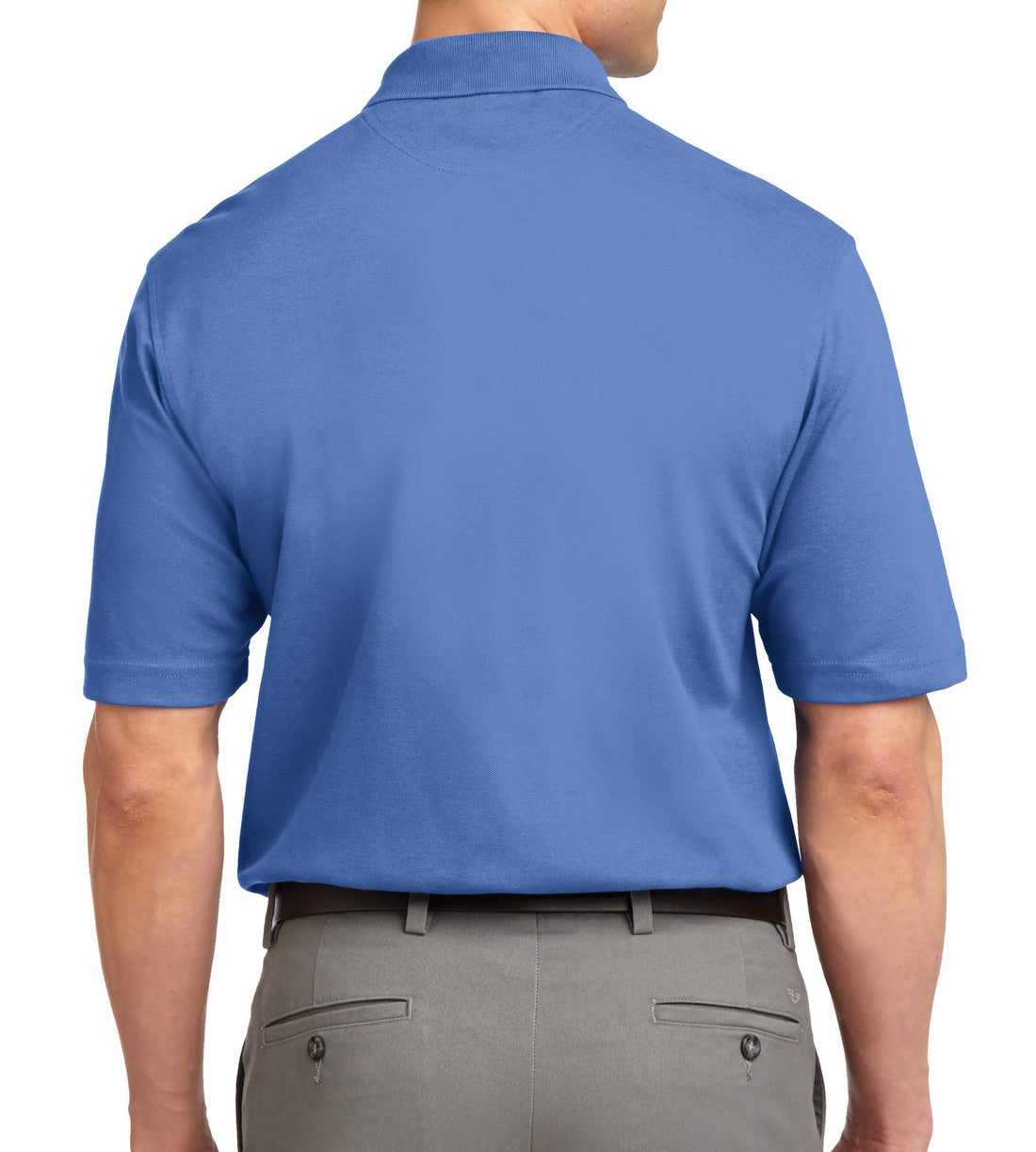 Trendy Apparel Shop Soft Breathable Fit Moisture-Wicking Quick Dry Men's Polo Big and Tall Shirt