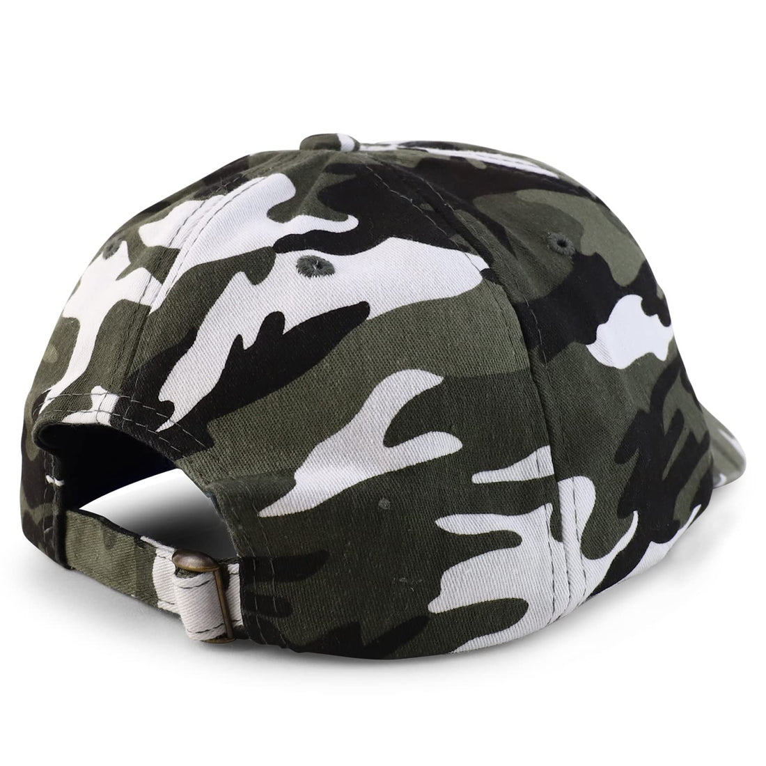 Trendy Apparel Shop Oversize XXL Plain Unstructured Soft Crown Cotton Dad Hat