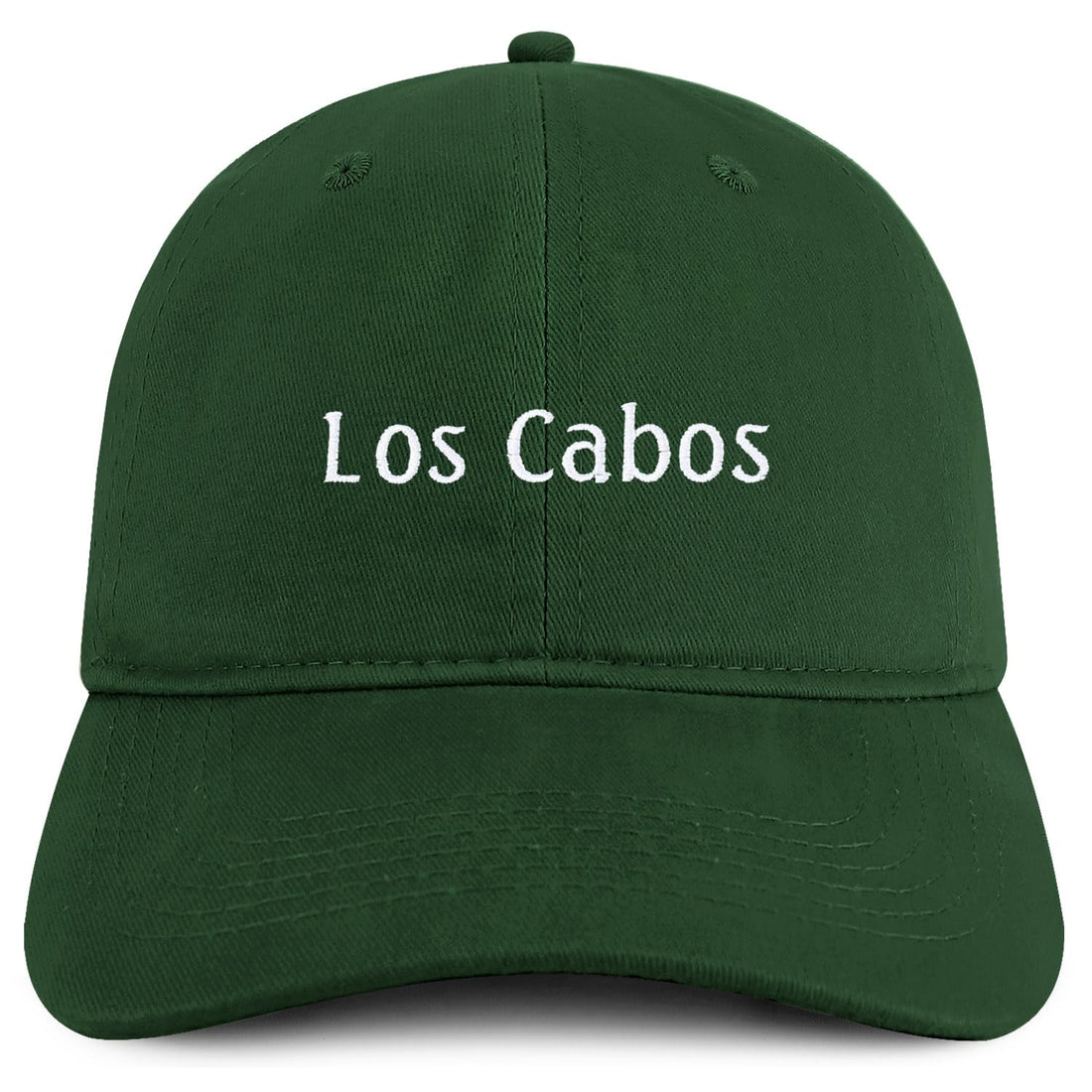 Trendy Apparel Shop Los Cabos Embroidered Cotton Unstructured Low Profile Dad Hat