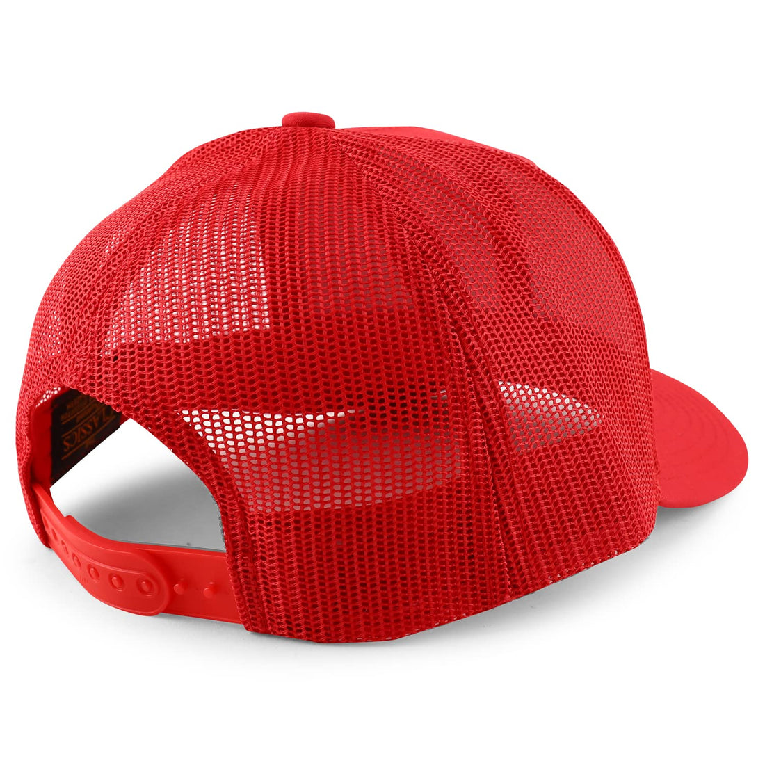 Trendy Apparel Shop Number 8 Patch 6 Panel Trucker Mesh Cap