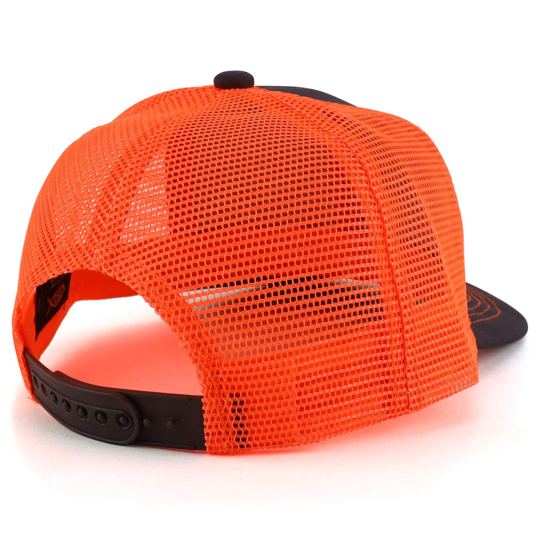 Trendy Apparel Shop Low Profile Two Tone Mesh Back Trucker Baseball Cap