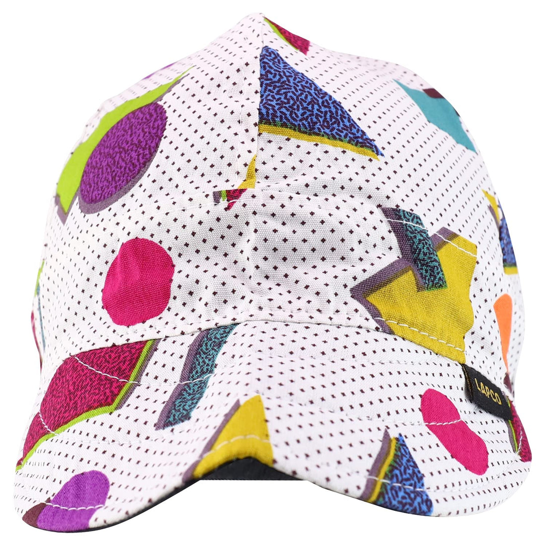 Trendy Apparel Shop 6 Paneled Soft Crown Reversible Cotton Welding Caps