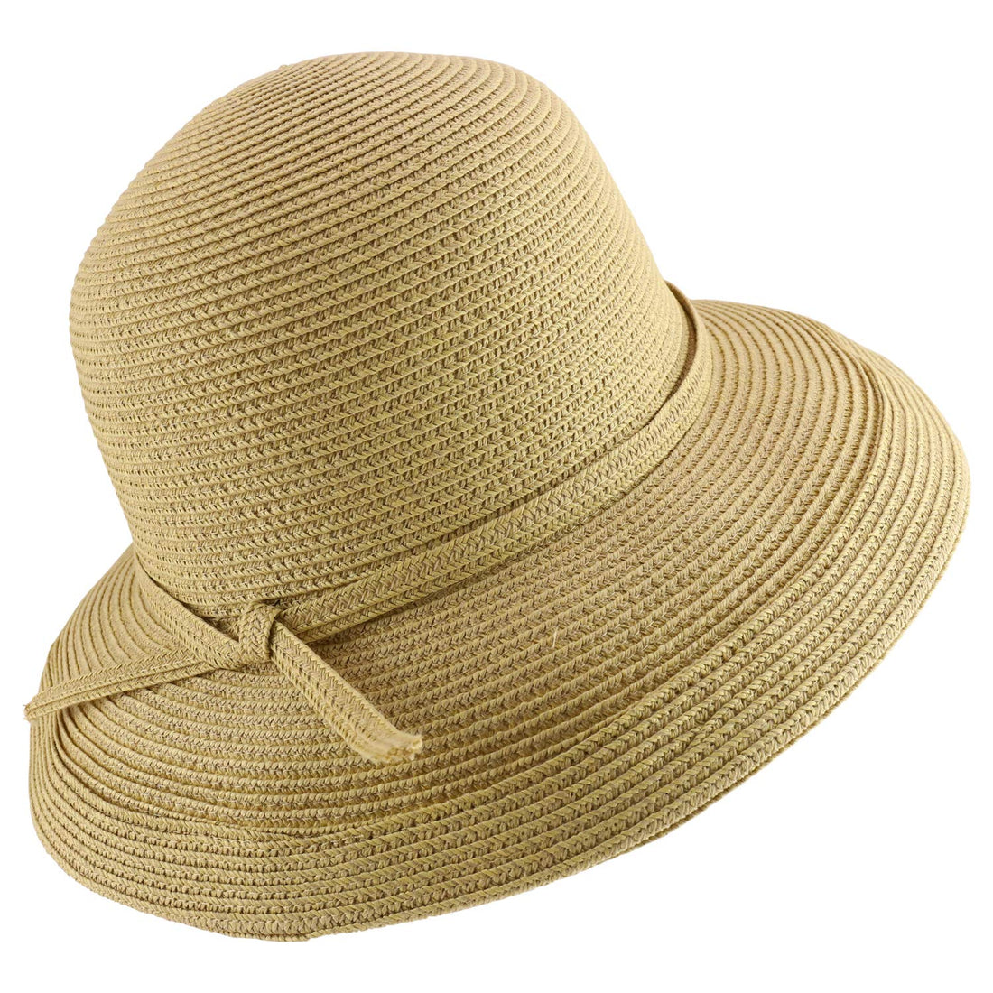 Trendy Apparel Shop UPF 50+ Soft Paper Braid Kettle Brim Sun Hat