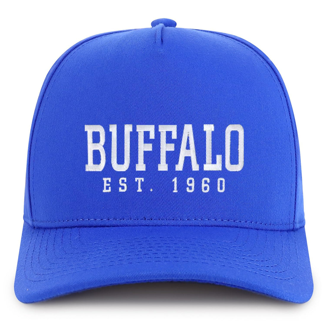 Trendy Apparel Shop Buffalo Est.1960 Embroidered 5 Panel Structured Baseball Cap