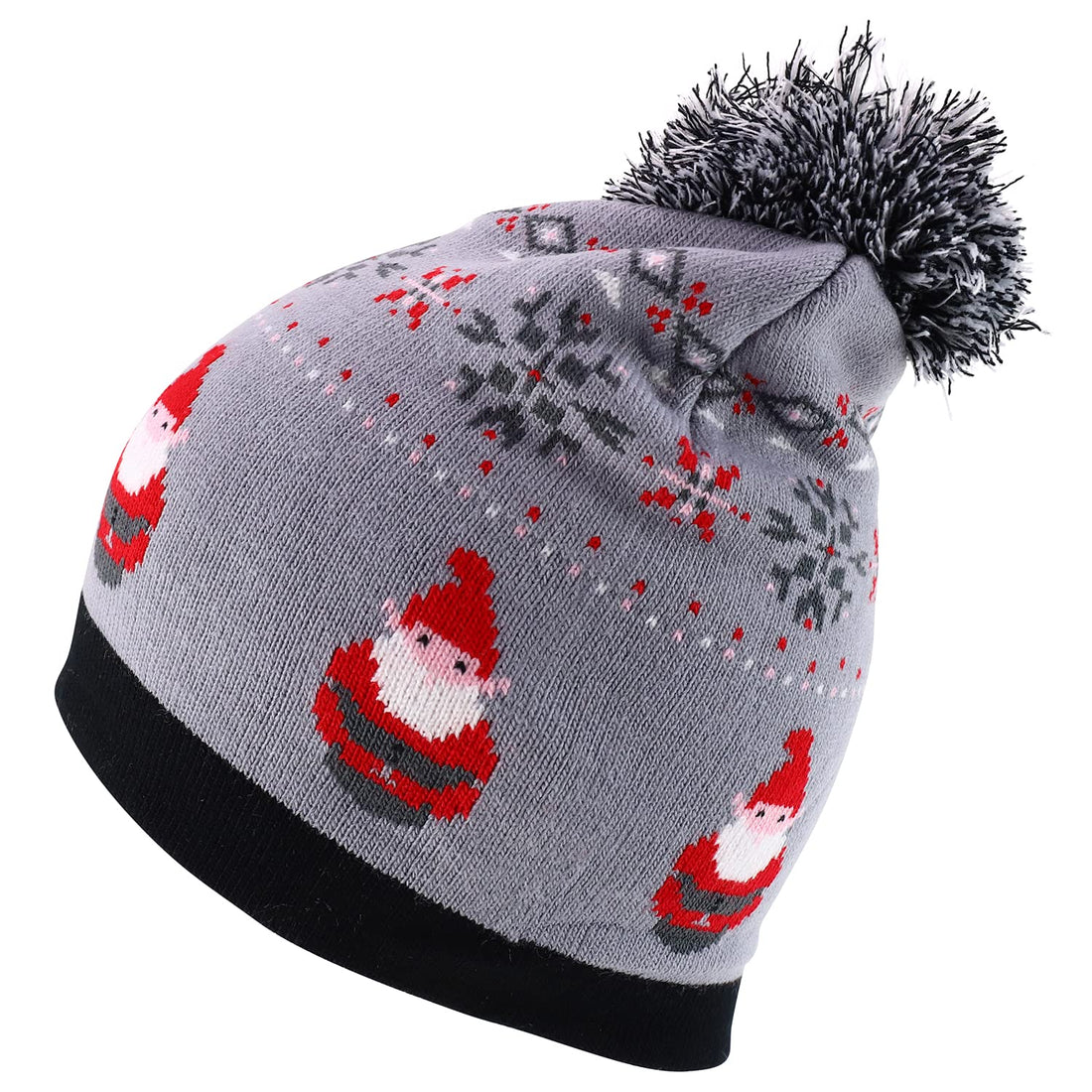 Trendy Apparel Shop 10 Styles Christmas Winter Short Beanies with Pompom