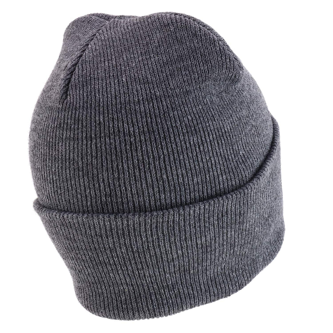 Trendy Apparel Shop Brooklyn Old English Font Embroidered Long Cuff Beanie