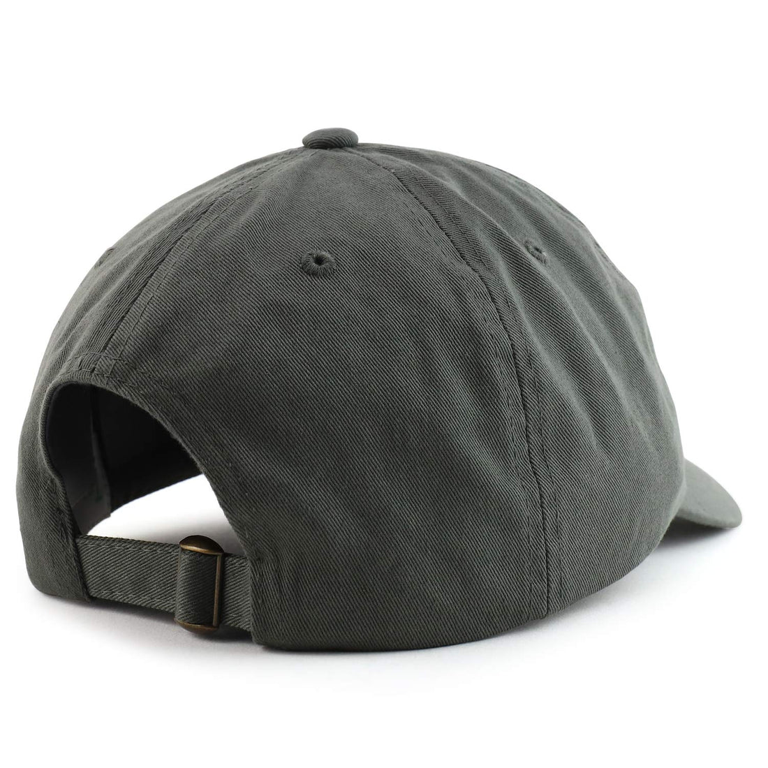 Trendy Apparel Shop Oversize XXL Plain Unstructured Soft Crown Cotton Dad Hat