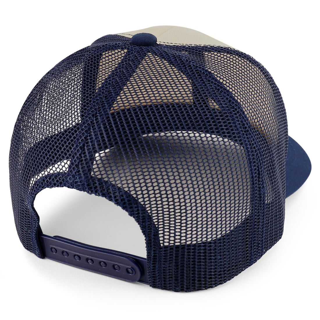 Trendy Apparel Shop Big Ladybug Embroidered Patch Structured 6 Panel Mesh Back Trucker Cap