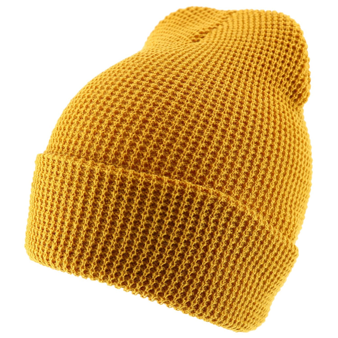 Trendy Apparel Shop Warm Waffle Knit Cuff Beanie