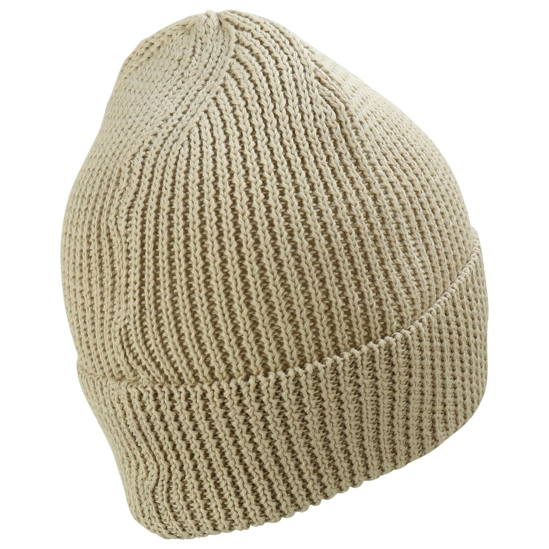 Trendy Apparel Shop Stretchy Cotton Knitted Cuff Beanie Hat