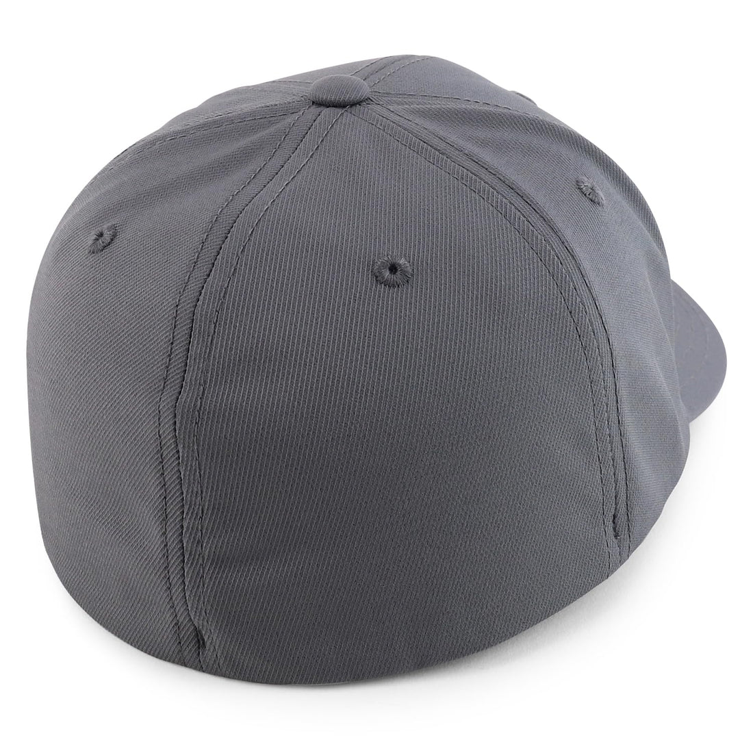 Trendy Apparel Shop Oversize XXL Plain Air Thru Structured Curved Bill Fitted Cap