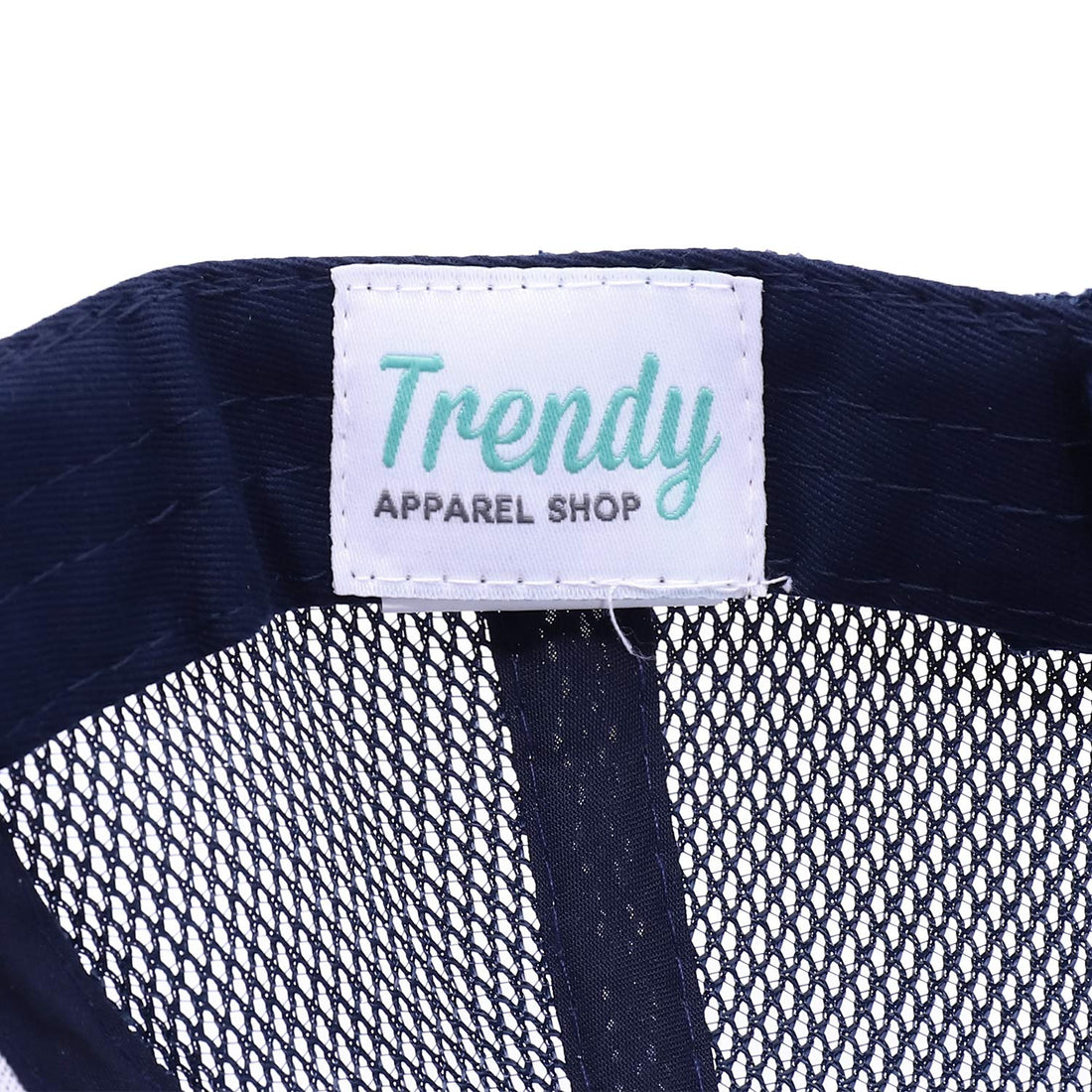 Trendy Apparel Shop Infant Size Structured Adjustable Trucker Mesh Baseball Cap