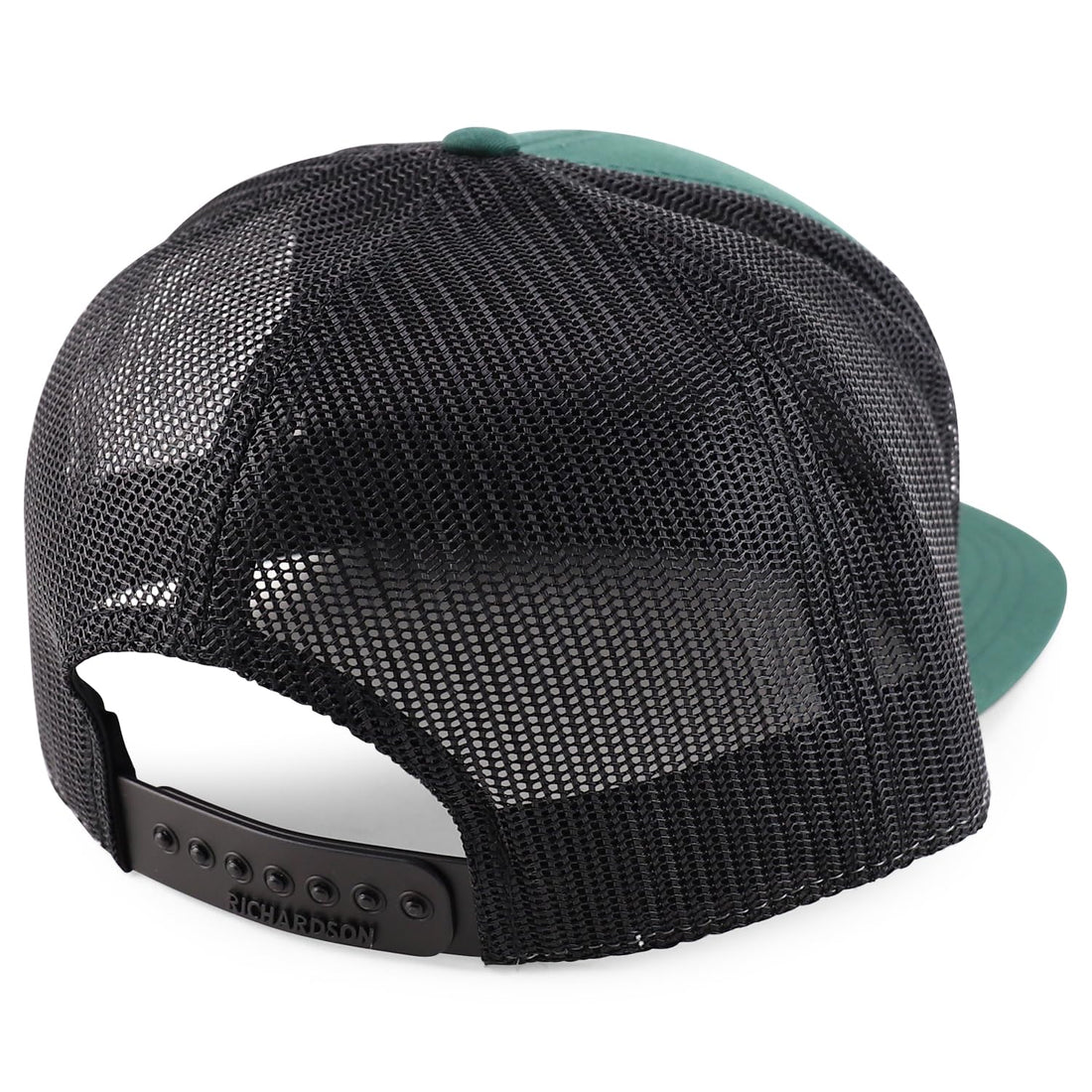 Trendy Apparel Shop Structured High Profile 7 Panel Flat Bill Mesh Back Snapback Cap
