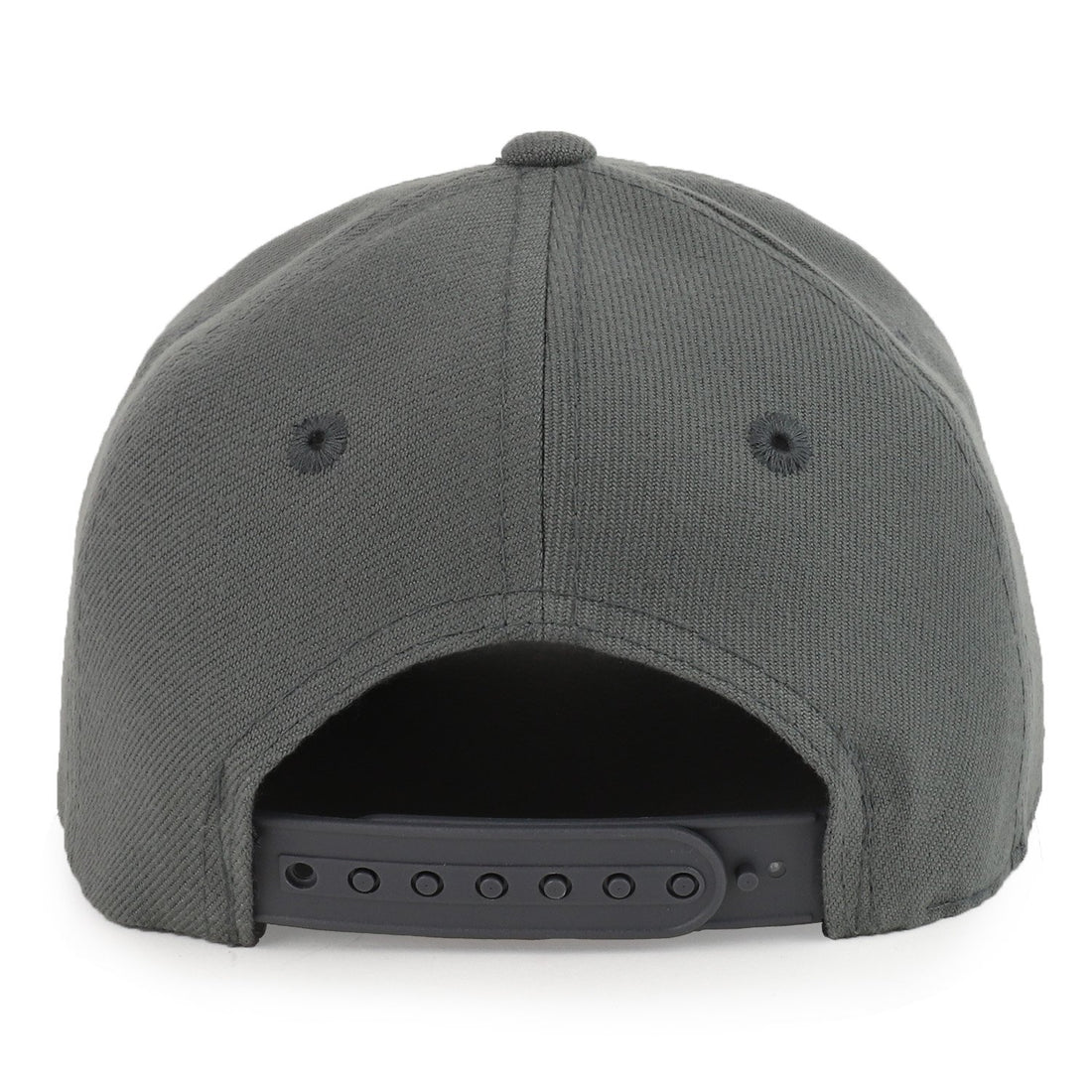 Trendy Apparel Shop Infant to Toddler Kid's Plain Structured Flatbill Snapback Cap