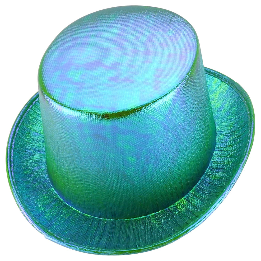 Trendy Apparel Shop Party Costume Metallic Glitter Top Hat