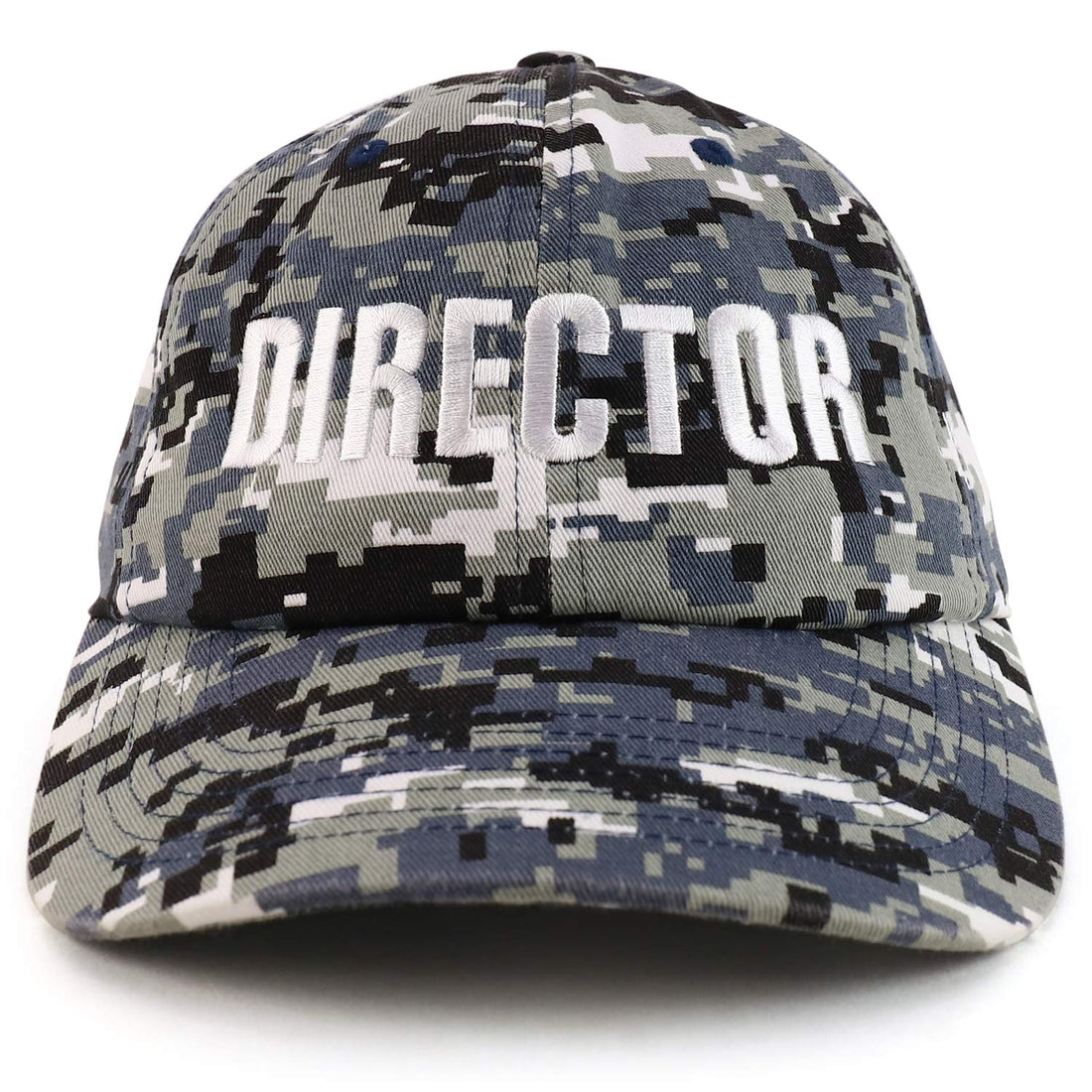 Trendy Apparel Shop Director Embroidered Soft Cotton Low Profile Dad Hat Baseball Cap