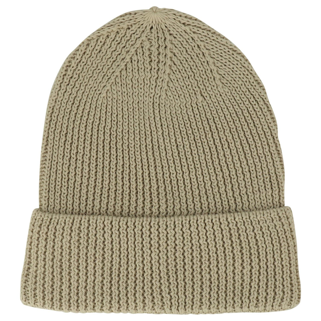Trendy Apparel Shop Stretchy Cotton Knitted Cuff Beanie Hat