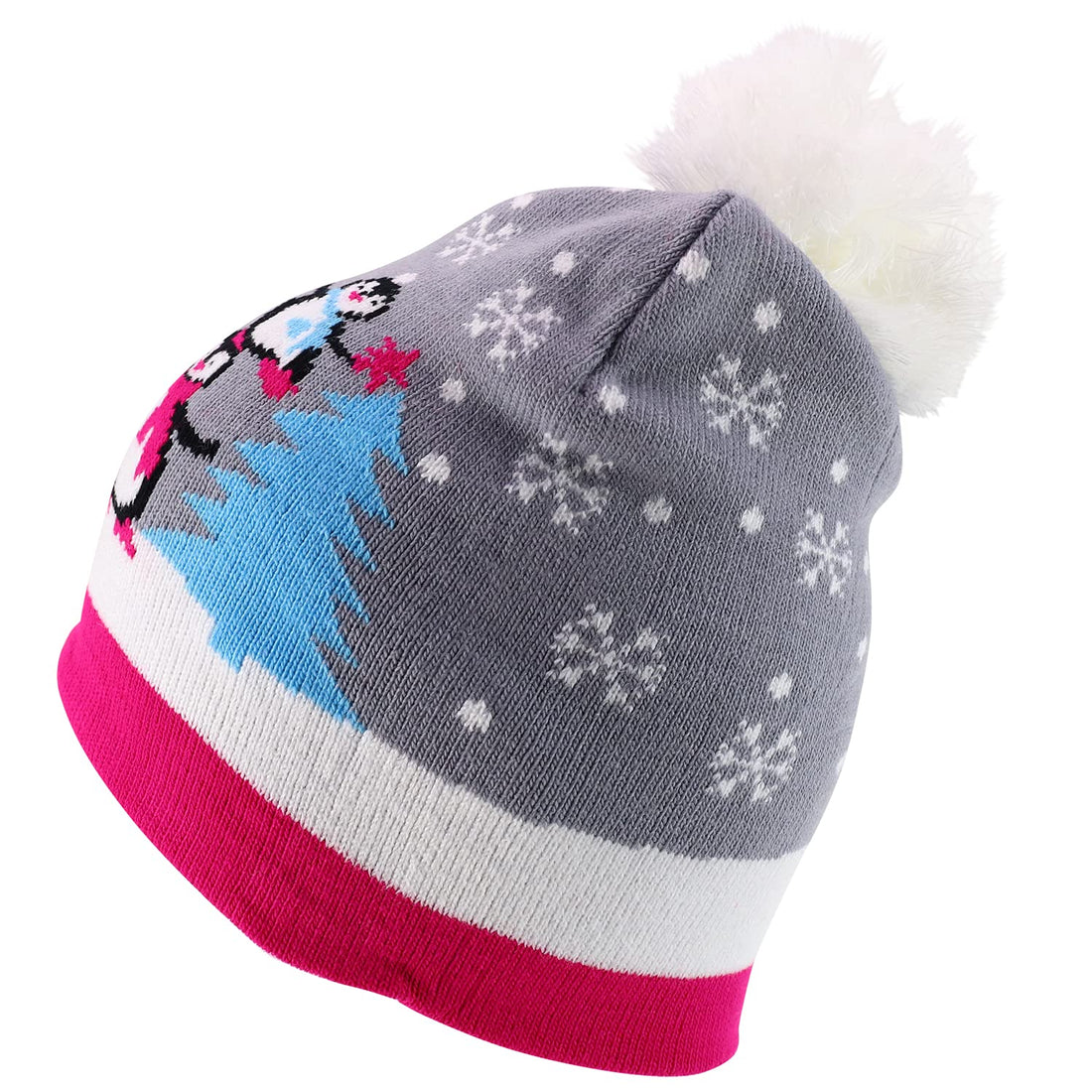 Trendy Apparel Shop 10 Styles Christmas Winter Short Beanies with Pompom