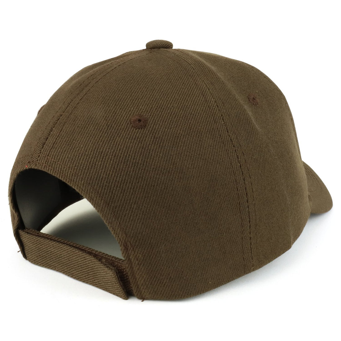 Trendy Apparel Shop Plain Structured Crown Adjustable Baseball Cap