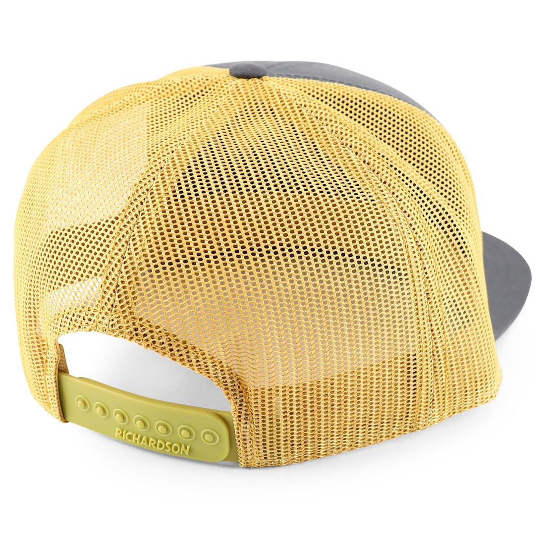 Trendy Apparel Shop Structured High Profile 7 Panel Flat Bill Mesh Back Snapback Cap