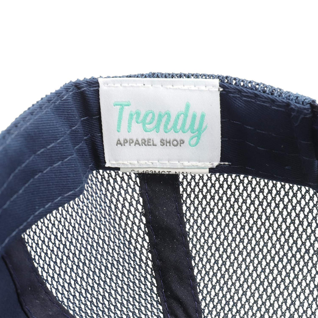 Trendy Apaprel Shop Infant Size Unstructured Adjustable Trucker Mesh Baseball Cap