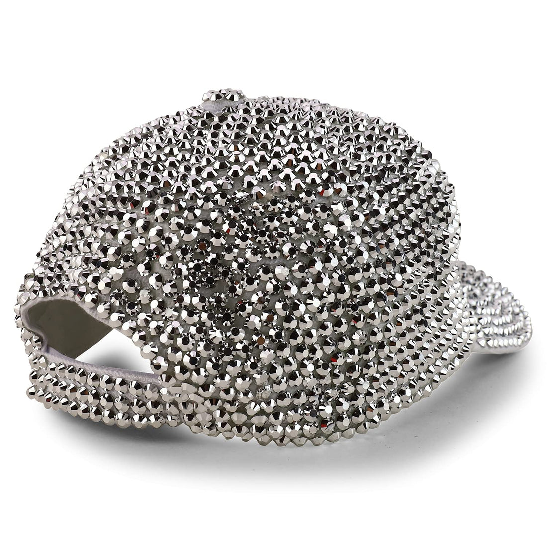 Trendy Apparel Shop Bling Stone Studs Bedazzle Structured Baseball Cap