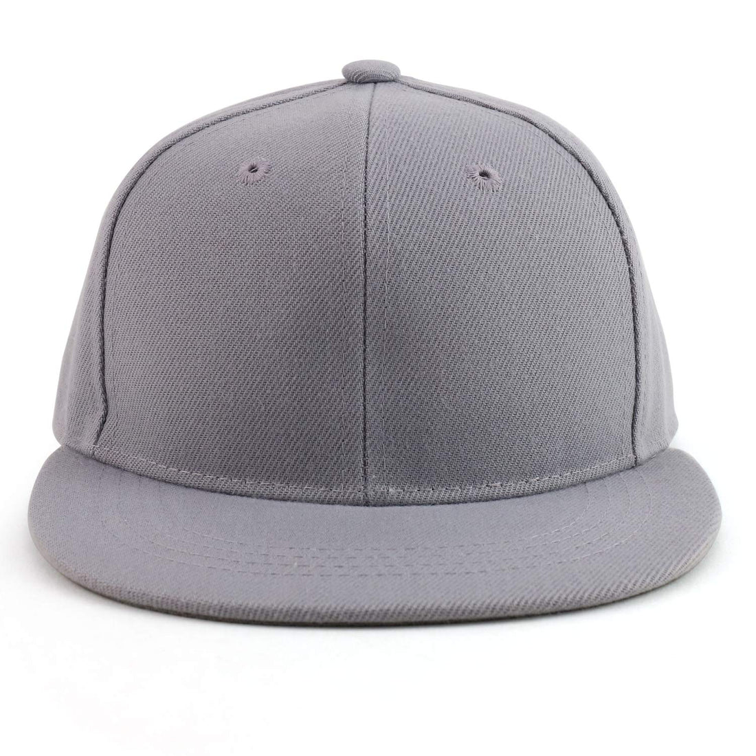 Trendy Apparel Shop Infant to Youth Plain Structured Flatbill Snapback Cap