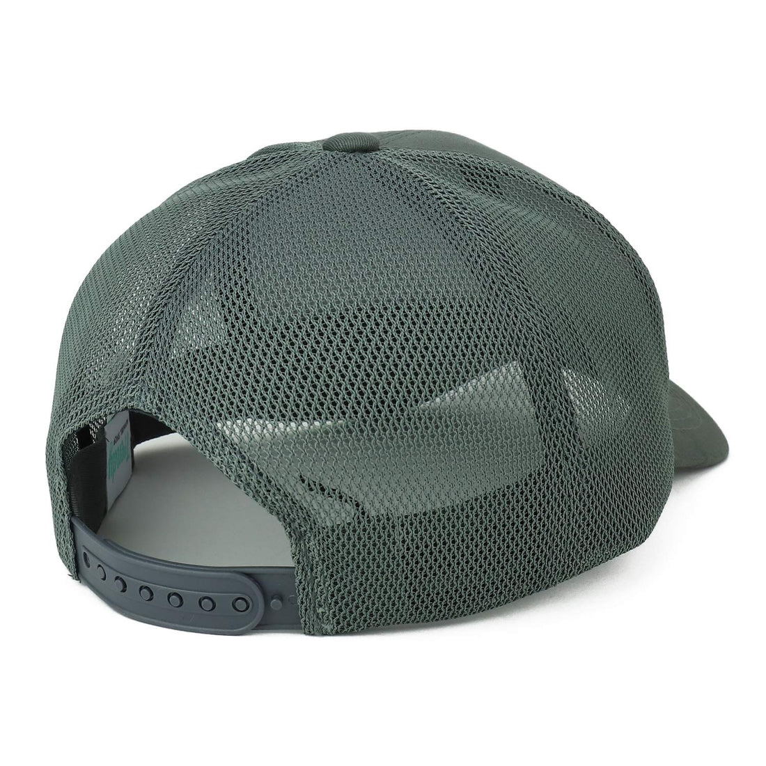 Trendy Apparel Shop XXL USA White Flag Embroidered Structured Trucker Mesh Cap