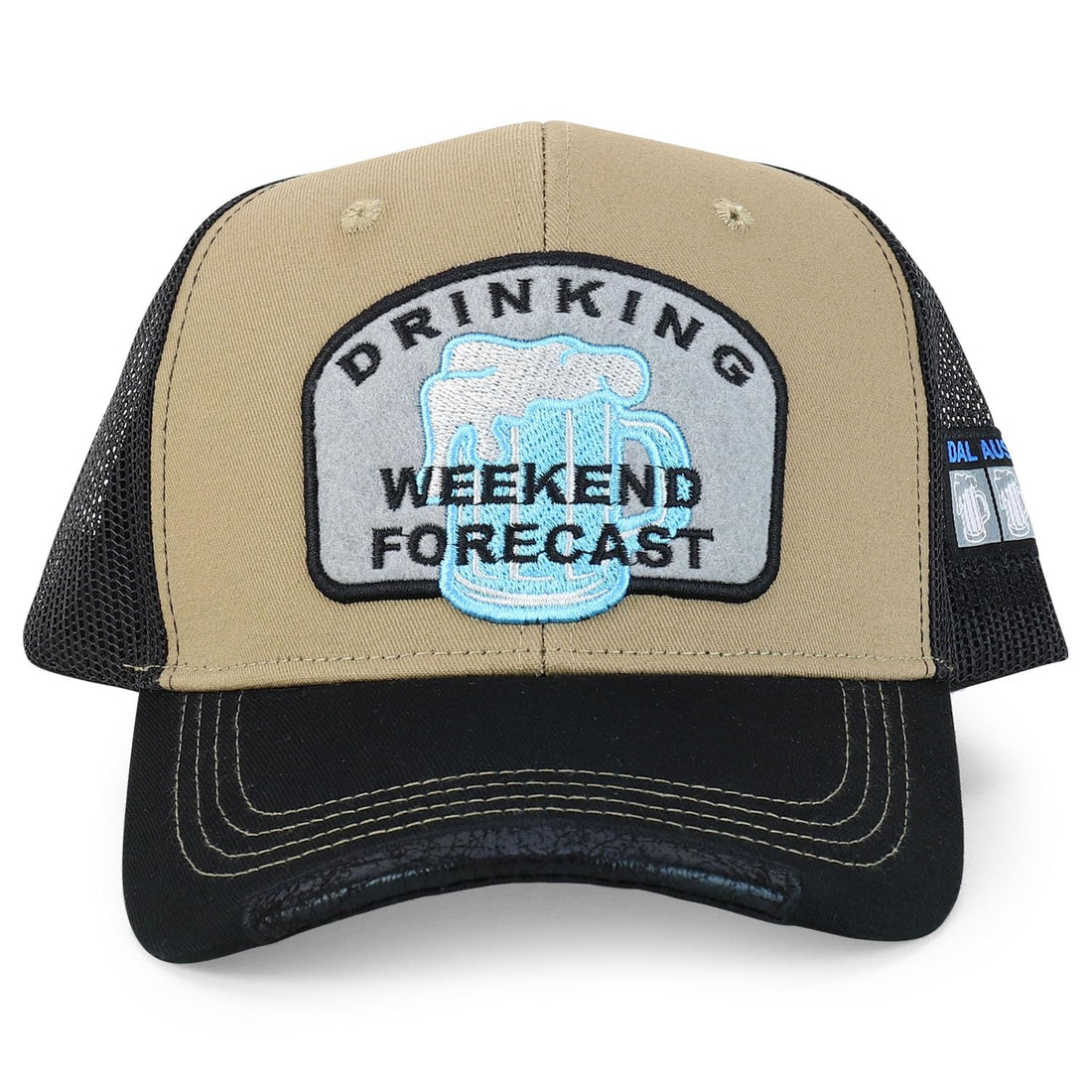 Trendy Apparel Shop Drinking Weekend Forecast Embroidered Trucker Cap