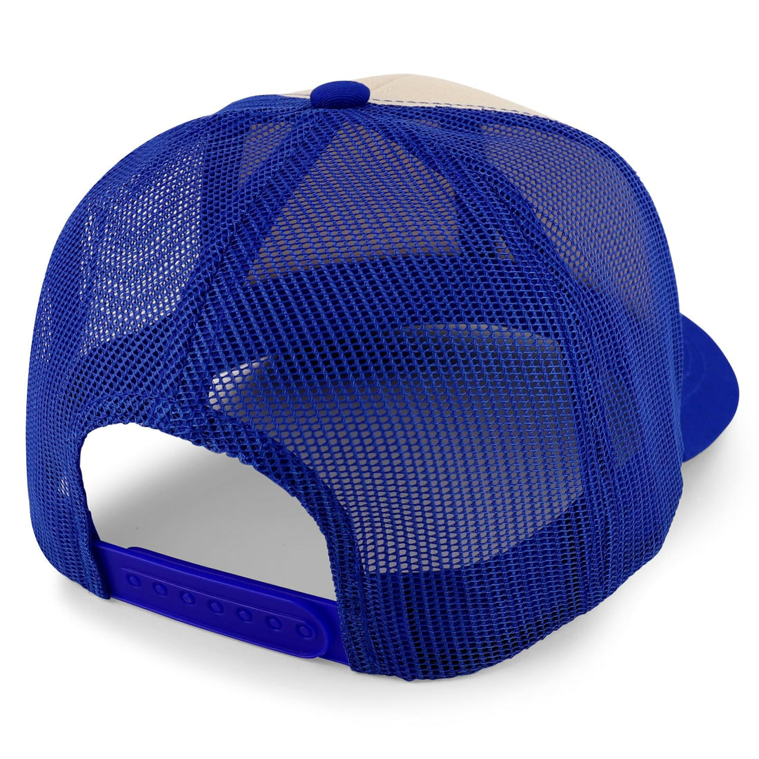 Trendy Apparel Shop Jewish Star of David Symbol Embroidered Mesh Trucker Baseball Cap