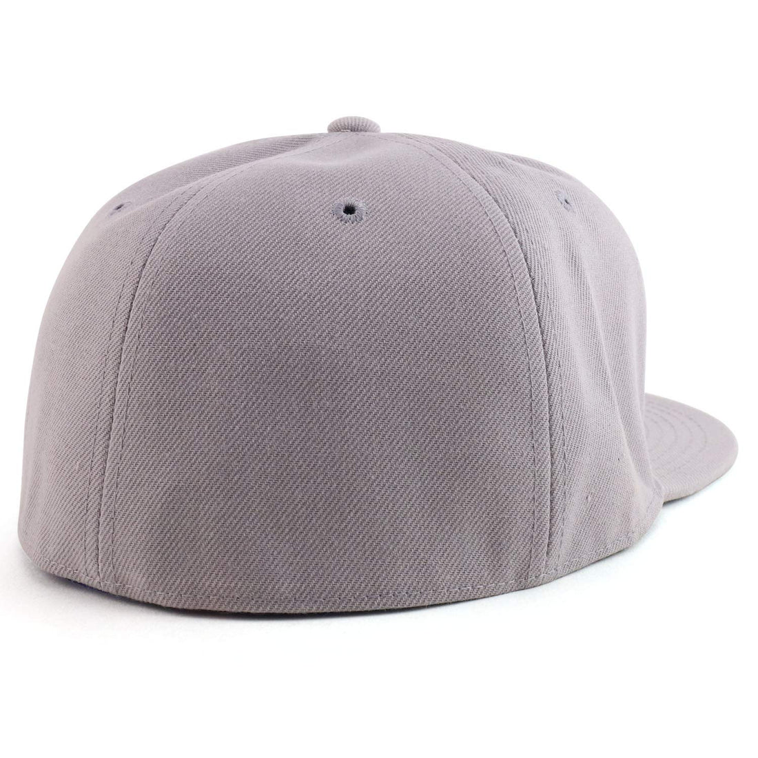 Trendy Apparel Shop Plain High Profile Flat Bill Snapback Baseball Fitted Cap