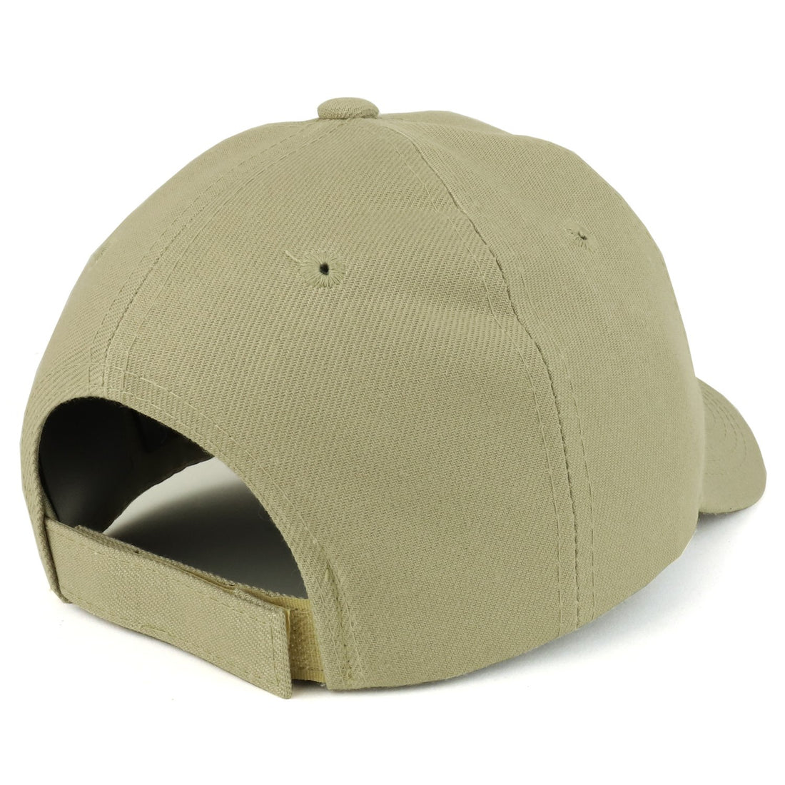 Trendy Apparel Shop Plain Structured Crown Adjustable Baseball Cap